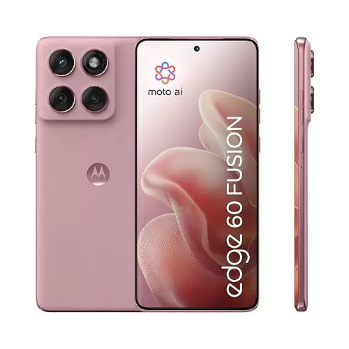 Motorola Edge 60 Fusion Smartphone mit 6,67" pOLED-Display und 50 MP KI-Kamera