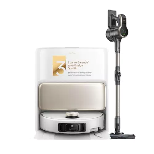 Mova V50 Ultra Saugroboter mit Wischfunktion, Liftbare Navigation, 24.000 Pa