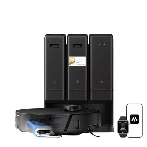Mova V50 Ultra Saugroboter mit Wischfunktion und AI-gesteuerter Navigation