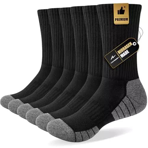 Niorasen Socken für Herren und Damen – Atmungsaktive Sport- und Wandersocken