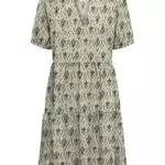 ONLY Nova Life Thea Kleid Damen Sommerkleid mit Print, kurzarm