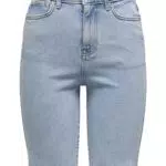 ONLY Onlemily HW Long Denim Shorts Damen Modisch und Bequem