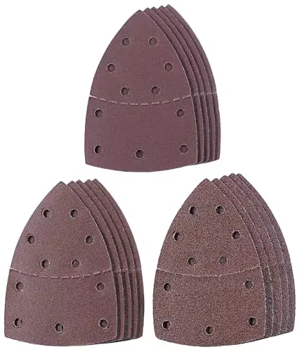 Einhell Delta-Schleifpapier-Set für Multischleifer mit Kletthaftung