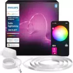 Philips Hue Smart LED Lightstrip Basis-Set mit App-Steuerung und Sprachassistenz