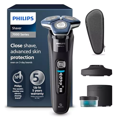 PHILIPS Shaver Series 7000 S7886/55 Elektrischer Nass- und Trockenrasierer Herren