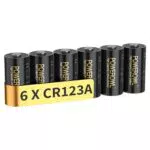 POWEROWL CR123A Lithium Batterie 3V – Hochleistungsbatterie für Geräte