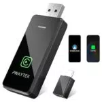 PWAYTEK Wireless CarPlay Adapter – Kabellose Verbindung für iOS ab 2010, Plug & Play