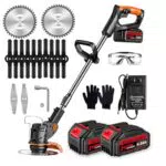 3-in-1 Akku Rasentrimmer und Motorsense – Elektrischer Gartenrasentrimmer