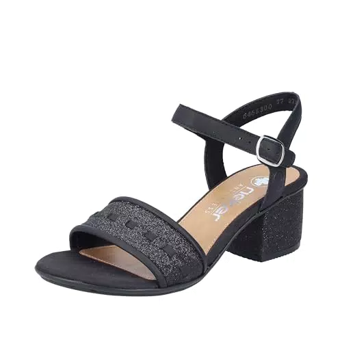 Rieker Damen Sandalen 64653 – Bequeme Sommerschuhe für Damen