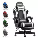Riftracer Gaming Stuhl – Ergonomischer Gamer Sessel mit Lordosenstütze