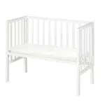 roba Beistellbett safe asleep 2 in 1 – Höhenverstellbares Babybett mit Matratze