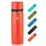 SANTECO Isolierflasche Edelstahl – Auslaufsicherer Thermos für Kaffee & Tee