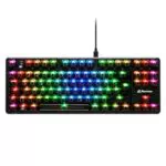 Sharkoon Crystal Shark RGB Gaming Tastatur – Kabellos und Kabelgebunden