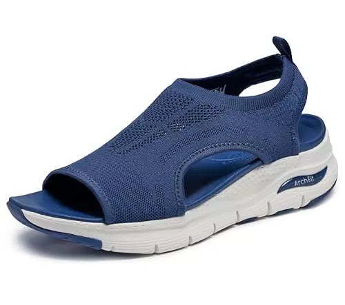Skechers Damen Arch FIT City Catch Sandalen für optimalen Komfort