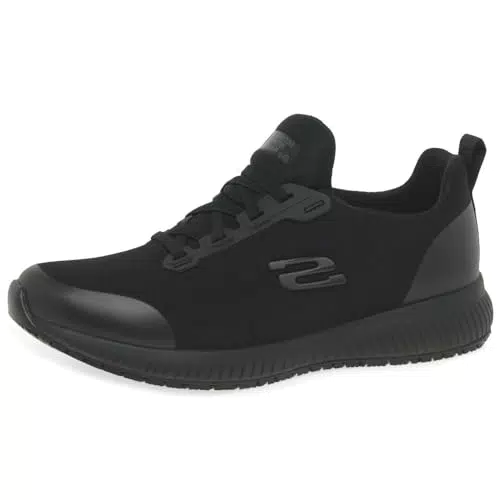 Skechers Damen Sneaker Squad Sr – Bequeme Sportschuhe für Alltag und Beruf