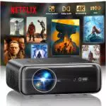 Smart Beamer WiMi00 4K LED Projektor mit Netflix, Dolby Audio, WiFi & Bluetooth