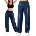 SMILODOX Jogginghose Damen Siara – Bequeme Freizeithose mit elastischem Bund