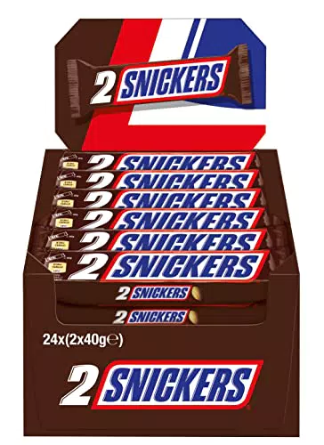 Snickers Karamell & Erdnuss Schokoriegel Großpackung