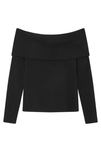 Springfield Schulterfreies Damen Top Kollektion Deine Schuld