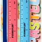 STAEDTLER 56215PSBK2ST Lineal für Zeichnungen und Linien, Tuschekante