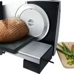 Steba AS 200 Allesschneider mit Solinger Edelstahlmesser und Sicherheitsfunktion