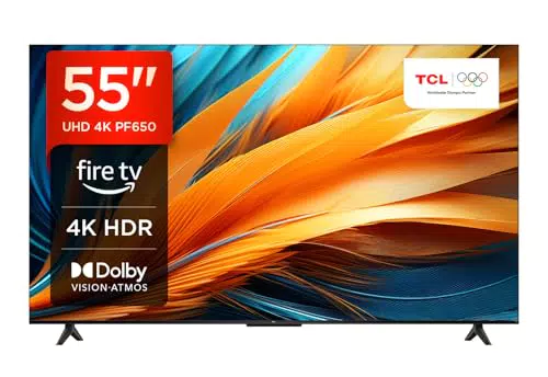 TCL 55PF650 4K Ultra HD Smart Fire TV mit Dolby Vision, HDR10 und Alexa