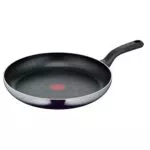 Tefal Bratpfanne mit Titanium Antihaftbeschichtung und Thermo-Signal - Schwarz