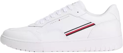 Tommy Hilfiger Herren Sneaker Cupsole Basket Core Stripes Low Top Modell