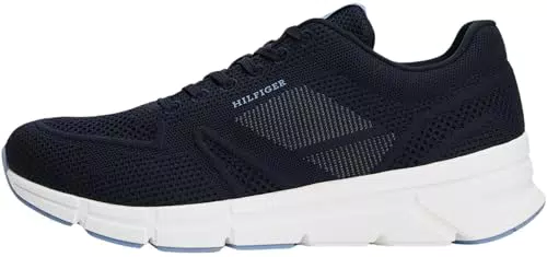 Tommy Hilfiger Herren Runner Sneaker Modern Comfort Knit mit Logo