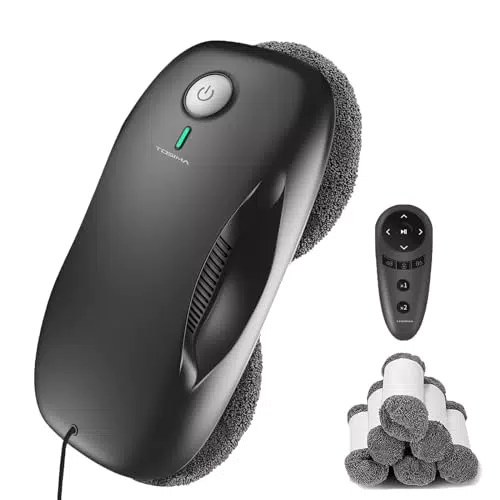 Tosima W2 Fensterputzroboter mit Fernbedienung und intelligenter Navigation