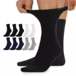 TUUHAW Diabetikersocken für Herren und Damen, gesundheitliche Baumwollsocken