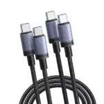 UGREEN USB-C Kabel 240W PD 3.1 Schnellladekabel für iPhone, MacBook, Galaxy, Pixel