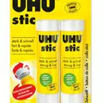 UHU Klebestift 52190 – Starker Kleber für Papier, Karton und Fotos