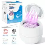 Dental Pod Ultraschallreiniger mit UV-Lampe für Zahnersatz, Retainer, Schmuck