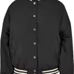 Urban Classics Damen Ladies Oversized Recycled College Jacket Jacke