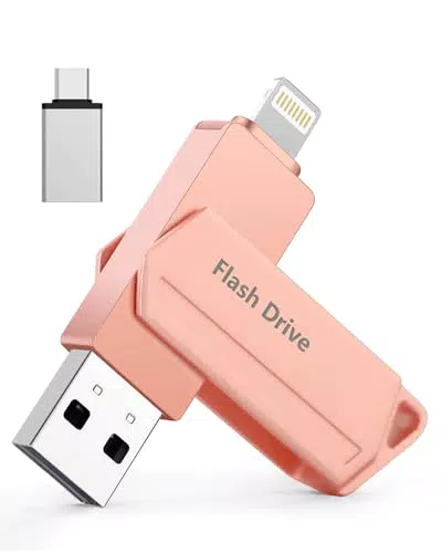 USB Stick 256GB MFi zertifiziert – 3-in-1 Speicher für iPhone, iPad, Android & PC