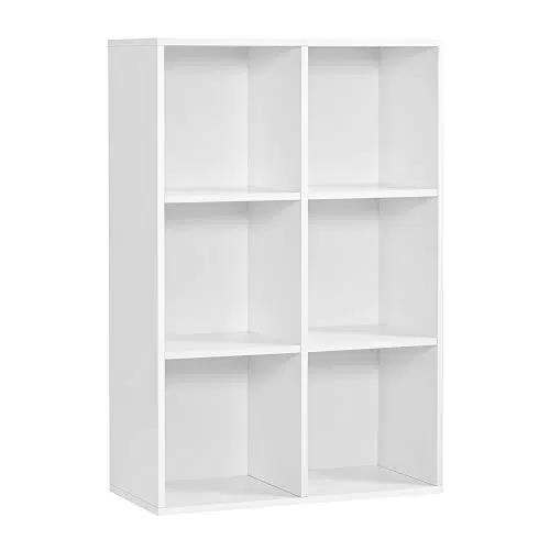 VASAGLE Bücherschrank LBC203D – Modernes Regal für Wohnzimmer, Schlafzimmer, Büro
