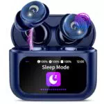 VEKJ Bluetooth Kopfhörer mit Touchscreen, In Ear Kabellos, Noise Cancelling, IPX7