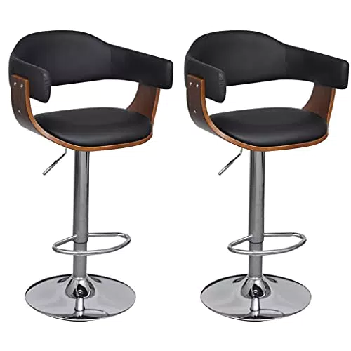 vidaXL Barstuhl aus Kunstleder – Moderner Küchenstuhl und Barhocker