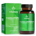 Vitabay R-Alpha Liponsäure hochdosiert & vegan – Laborgeprüft in Deutschland