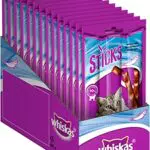 WHISKAS Sticks reich an Lachs – leckerer Katzensnack für gesunde Ernährung