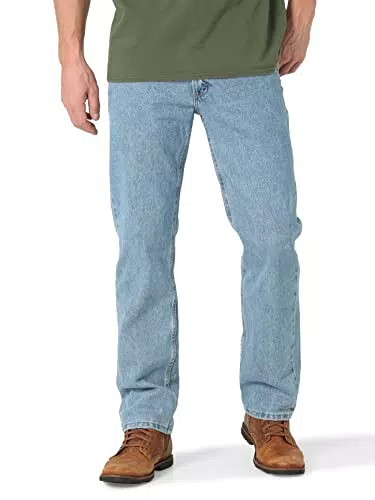 Wrangler Authentics Herren Jeans mit klassischer 5-Pocket Passform aus Baumwolle