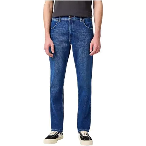 Wrangler Greensboro Herren Jeans – Regular Fit mit geradem Bein
