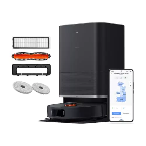 Xiaomi Robot Vacuum X20 Max Saugroboter mit 8000 Pa, Heißwasser Mop und 4 Modi