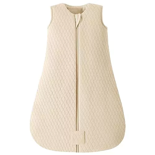Yoofoss Winterschlafsack Baby 2.5 Tog aus Baumwolle für Neugeborene und Kleinkinder
