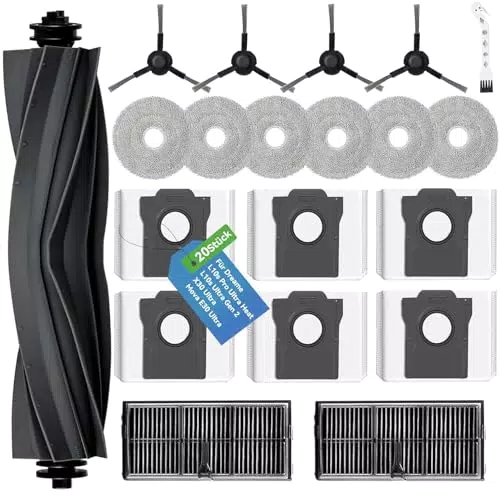 Dreame Zubehör Set für L10s Ultra Gen 2, L40 Ultra AE, X30 Ultra, Mova E30 Ultra