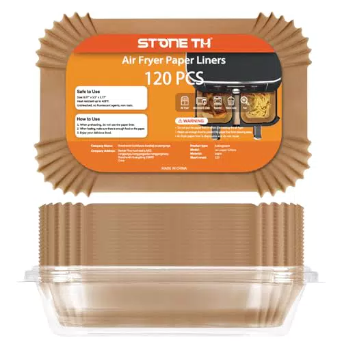 Ninja Heißluftfritteuse Pergamentpapier Liner für AF300EU AF400EU AF500EU