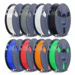 SUNLU PLA+ Filament für 3D-Drucker - Stärker belastbar - Maßgenauigkeit +/- 0.02mm - Schwarz