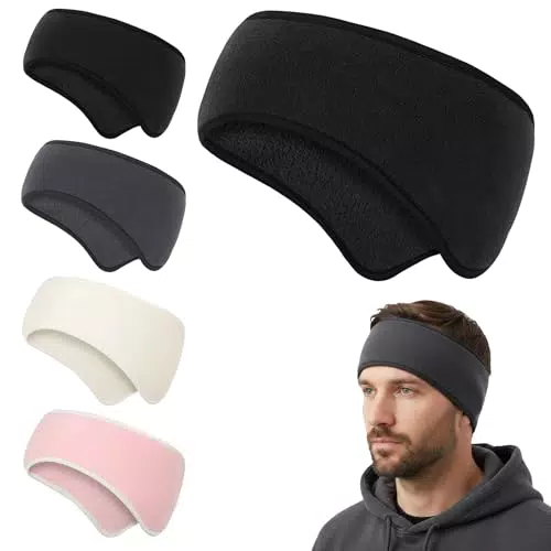 Winter Stirnband Damen Herren Ohrenschützer Lauf Radfahren Outdoor Aktivitäten