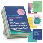 6-Minuten® Abreißkalender 2026 – Achtsamkeit & Glücksimpulse für jeden Tag